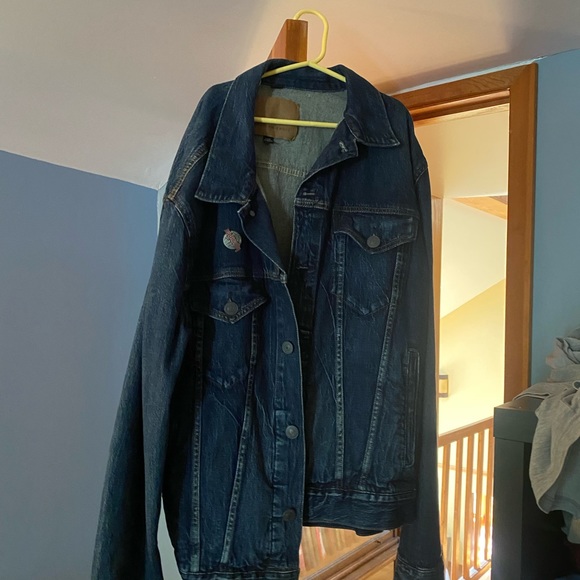 classic american eagle denim jacket - Picture 1 of 2